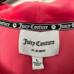 Juicy Couture Crop Zipper Hoodie